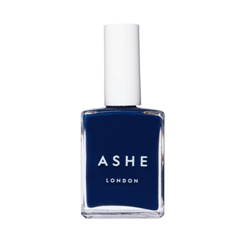 celia nail varnish ashe london dark blue